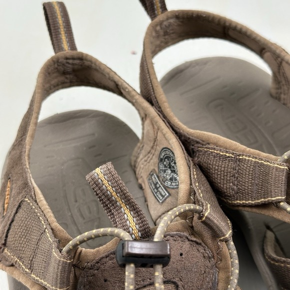 Keen Kanyon Sandals Men's 11.5 Brown Orange Waterproof Hiking Outdoors‎ Shoes - Picture 9 of 14